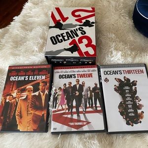 Oceans Movie Set Oceans 11, 12, 13,